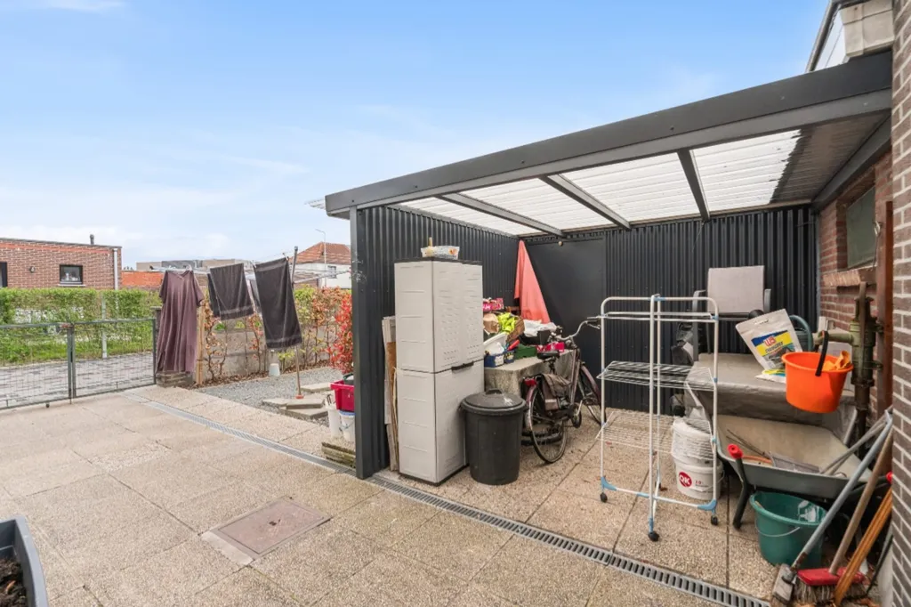 Terrasse - Maison Semi-Détachée avec Jardin à Dendermonde