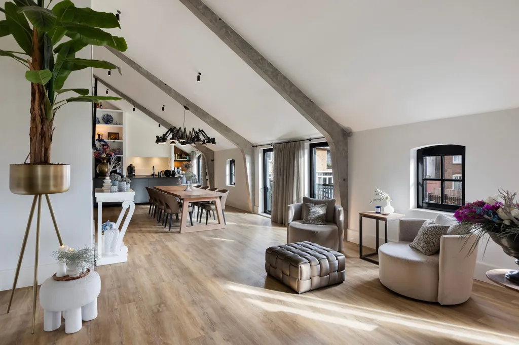 Séjour - Luxury Loft with Garden in Westmaas