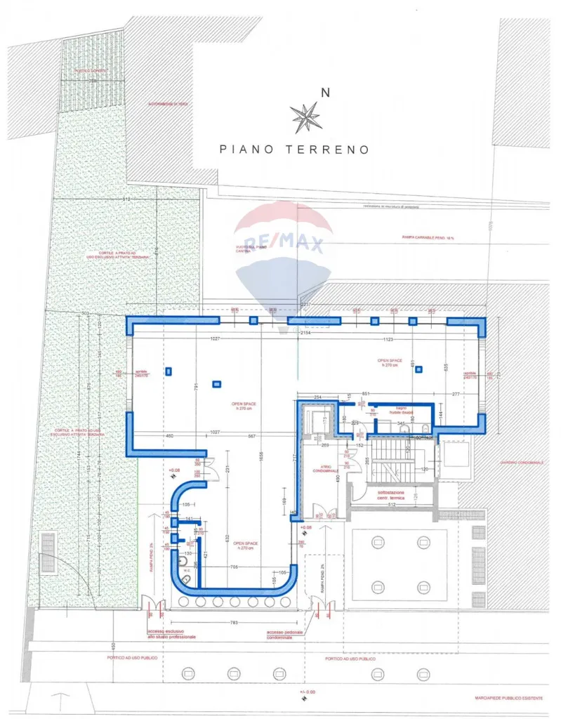 Planimetria - Scenic Office in Busto Arsizio Semicentre