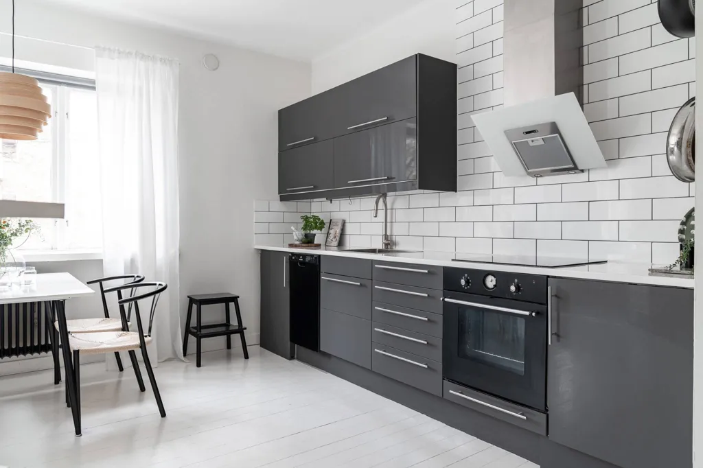 Cucina - Stylish Studio with City Proximity in Malmö
