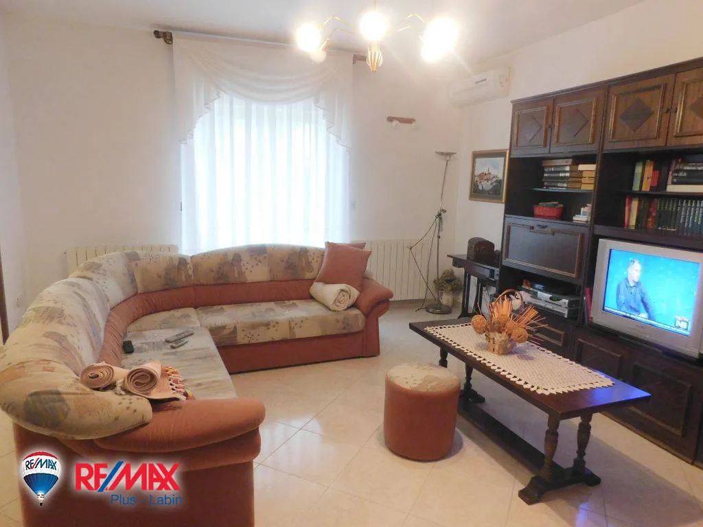 Living Room - House with Sea View in Labin