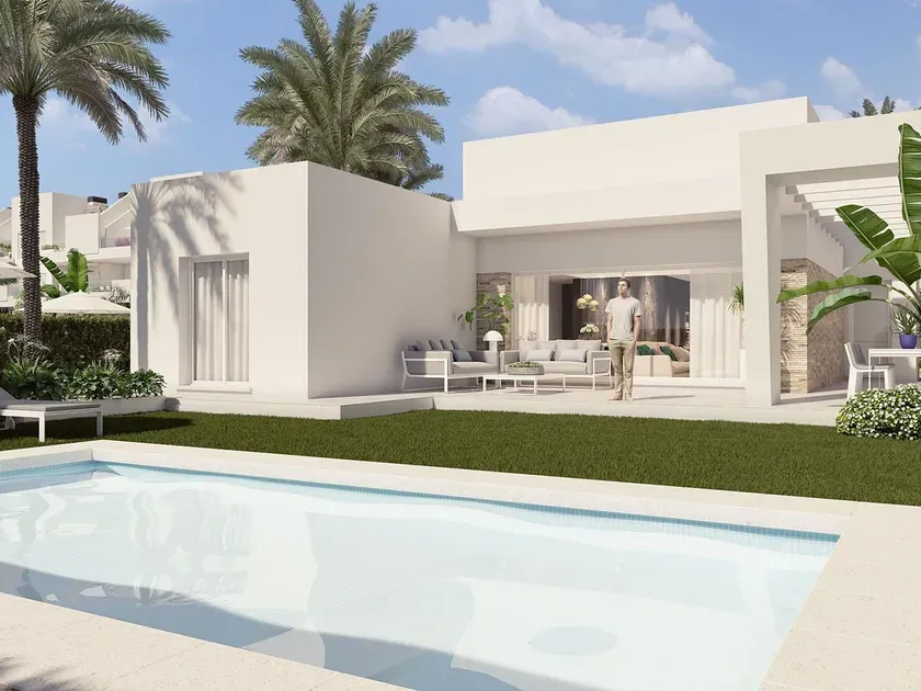 Pool - Villa with Private Pool in Algorfa, Alicante