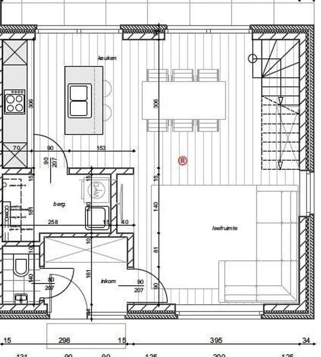 Planimetria - Customisable New House in Houthulst
