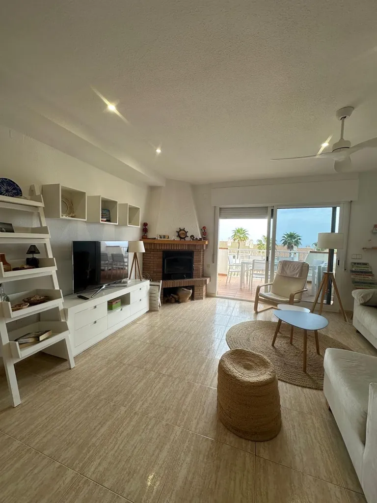 Séjour - Duplex Chalet with Sea View in Orihuela Costa