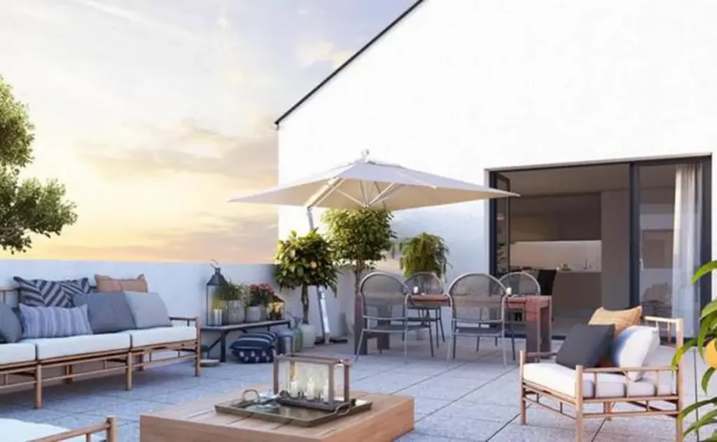 Terrasse - Appartement 4 pièces à Divonne-les-Bains