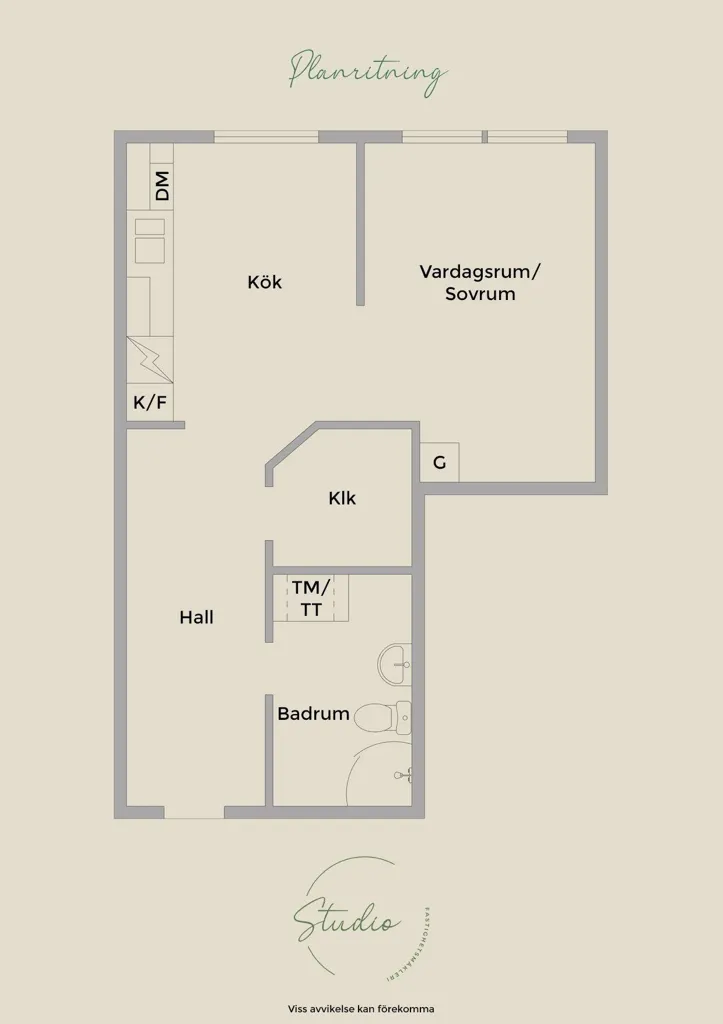Plan - Modern Penthouse with Skyline View in Mölndal