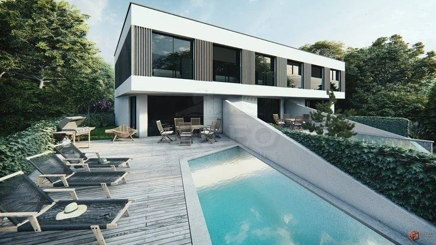 Piscina - Duplex Apartments with Pool in Kolan