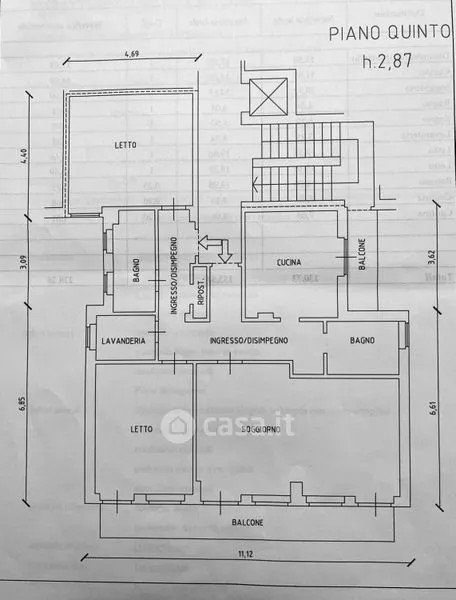 Plaan - Apartment with Hillside View in Voghera