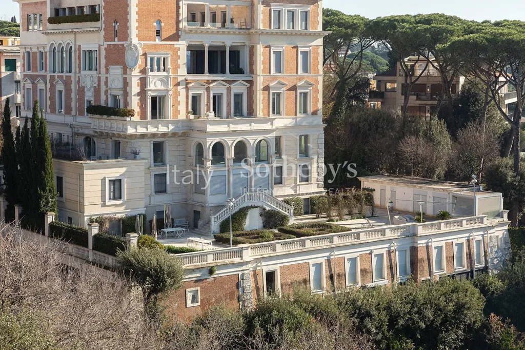 Õhuvaade - Residence with Panoramic Terraces in Parioli