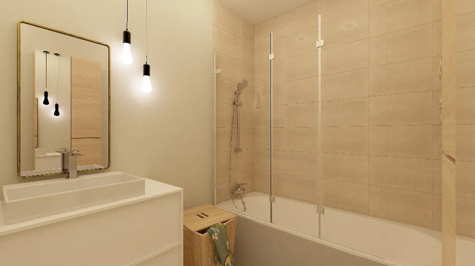 Bathrooms - New 4-Bedroom House with Garden in Douvrin