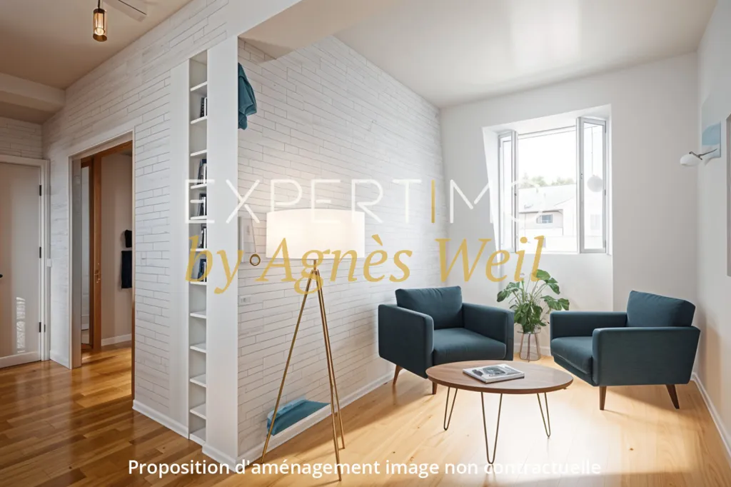 Elutuba - Bright 2-Bedroom Apartment with Cave in Saint-Cloud