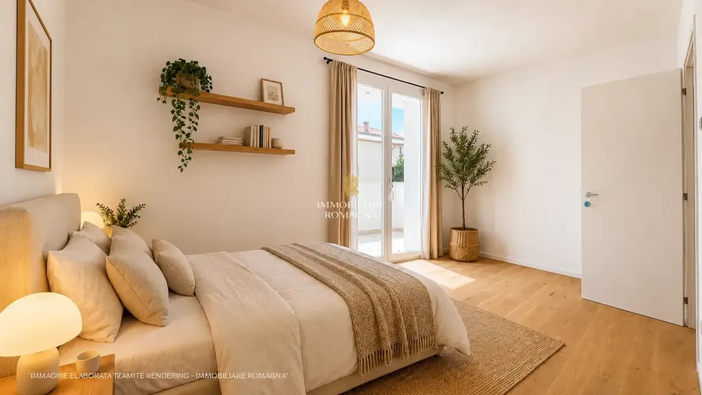Camere da letto - Modernised Apartment with Balcony in Cesena
