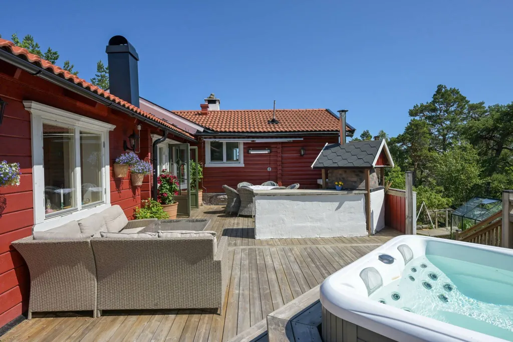 Terrass - Scenic Archipelago Villa near Stockholm