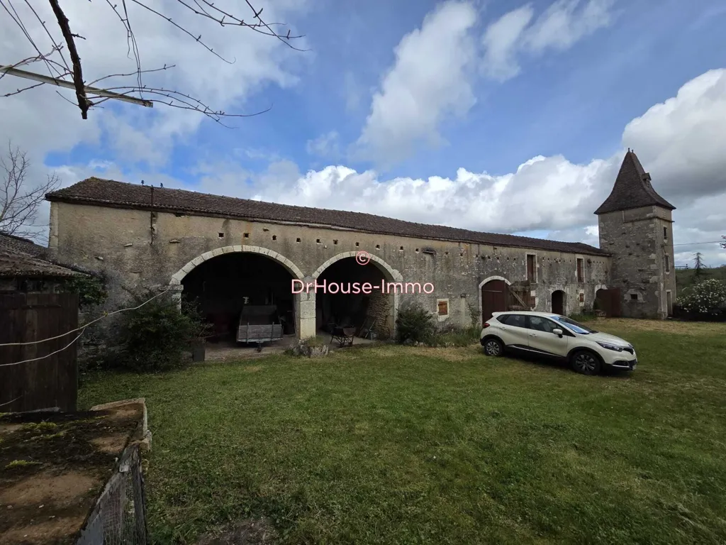 Garden - House with Barn and Orchard in Aujols