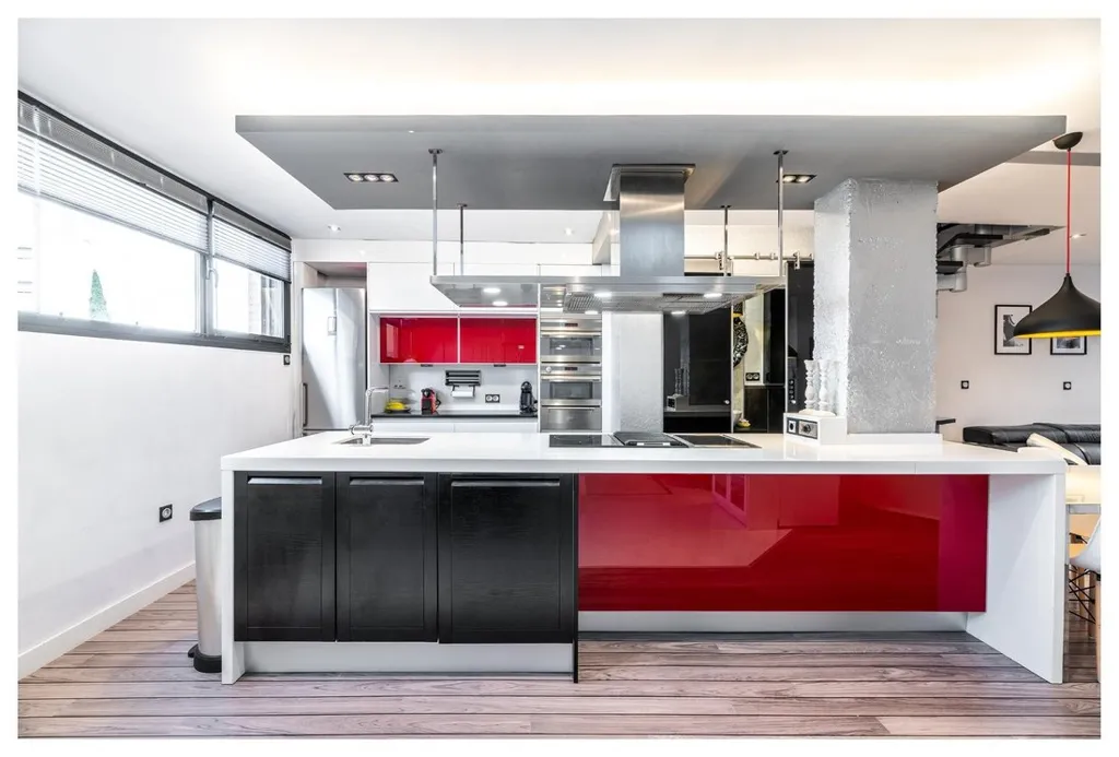 Cuisine - Exclusive Design Duplex with Terrace in Madrid