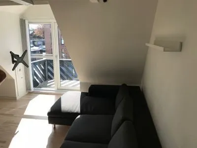 Séjour - Cozy Flat with Balcony in Støvring Midtby