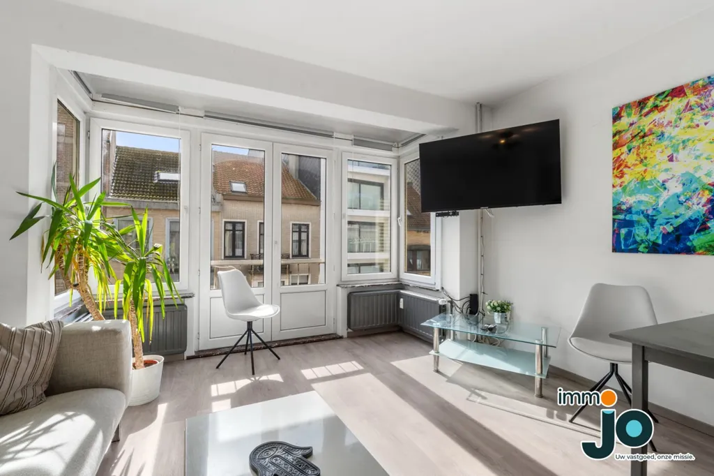 Wohnzimmer - Duplex Apartment with Terrace in Ostend