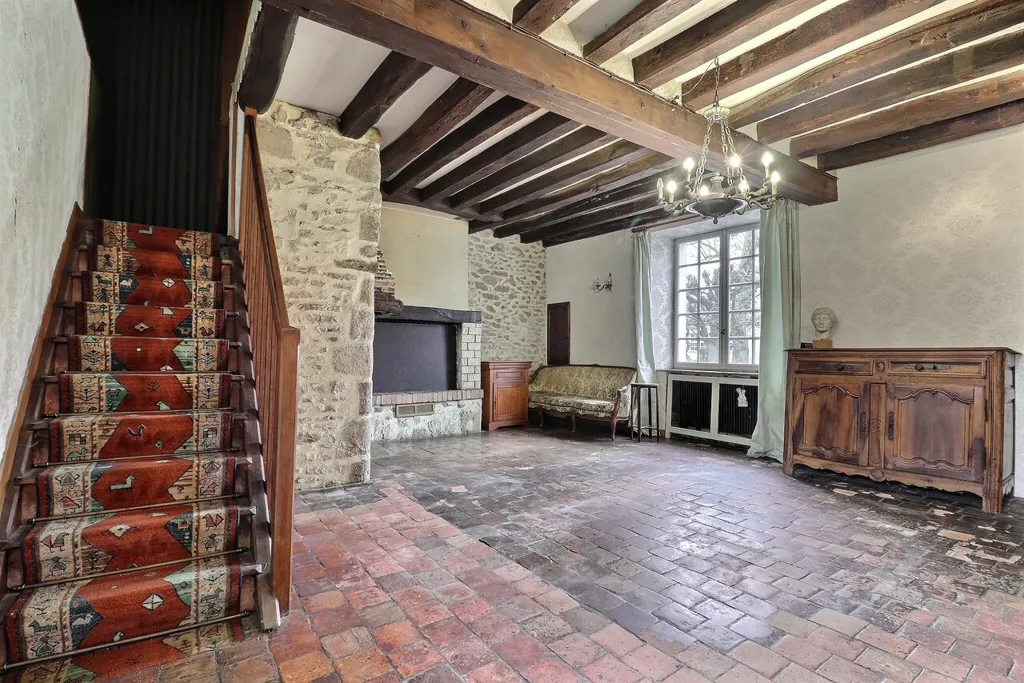 Living Room - Character House with Garden in Aschères-le-Marché