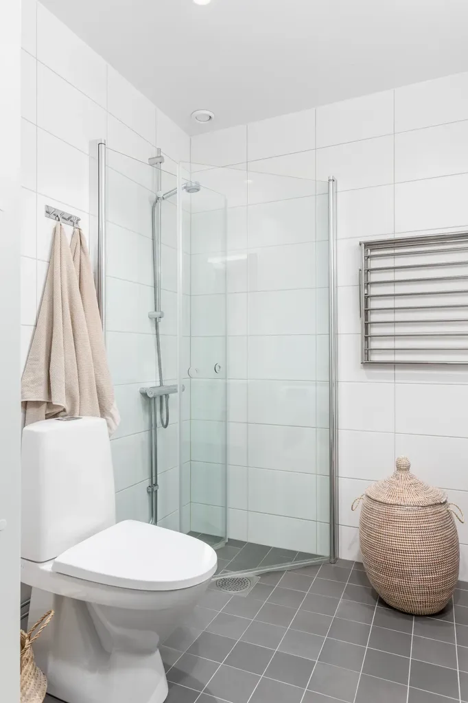 Salles de bain - Two-Bedroom Flat with Garden View in Tannefors