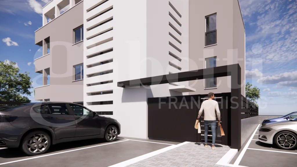 Contemporary Apartment with Terrace in Frattocchie