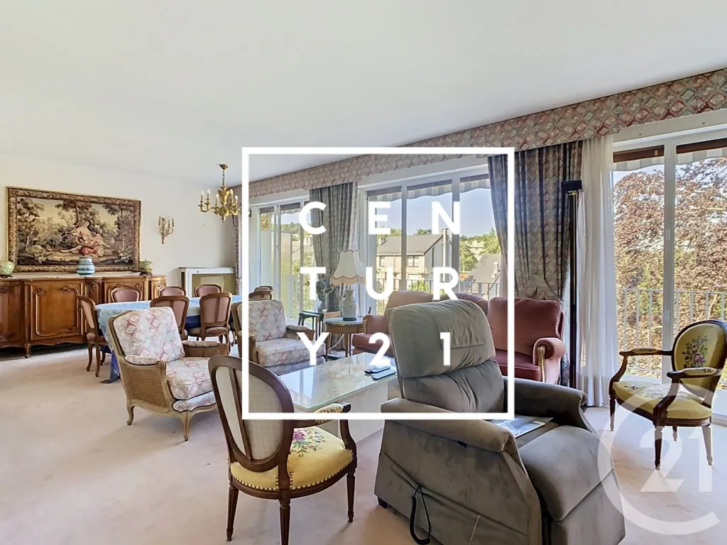 Soggiorno - 6-Piece Apartment with Balcony in Meudon Centre