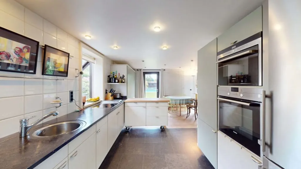 Kitchen - Renovated Villa with Pool near Lasne Centre