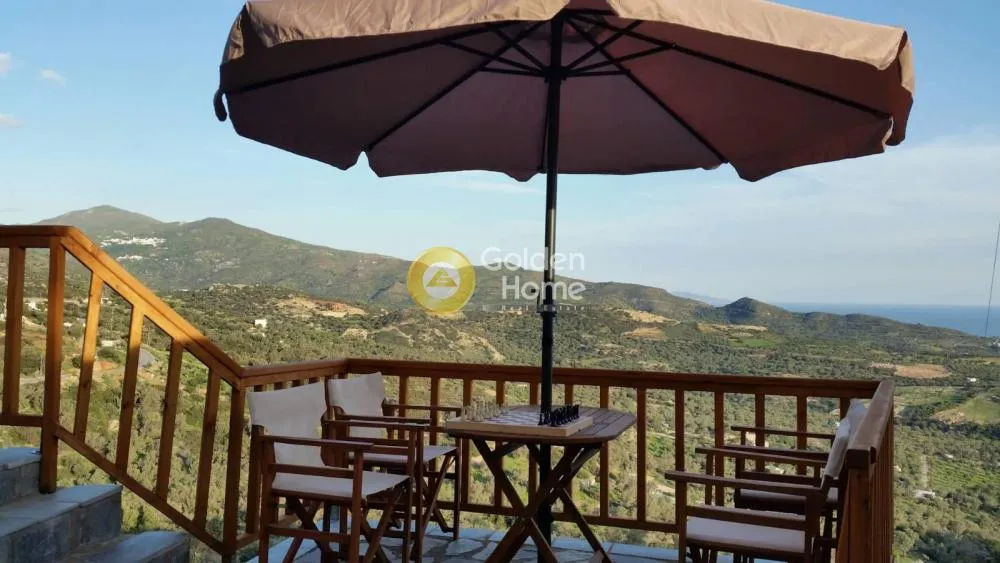 Terrasse - Modern Villa with Sea View in Agios Vasilis