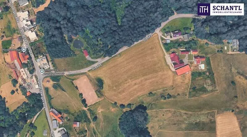 Õhuvaade - Sunny Plot with Panoramic Views near Lannach