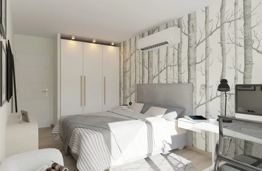 Chambres - Maison Contemporaine avec 4 Chambres à Coupray
