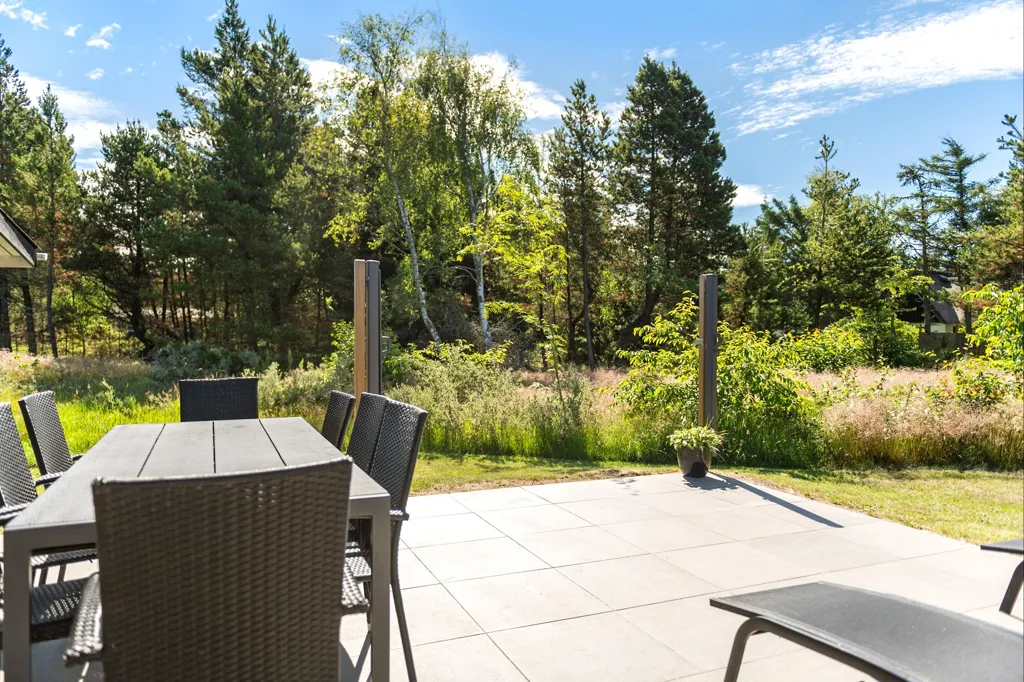 Terrasse - Spacious Holiday Home with Garden on Rømø