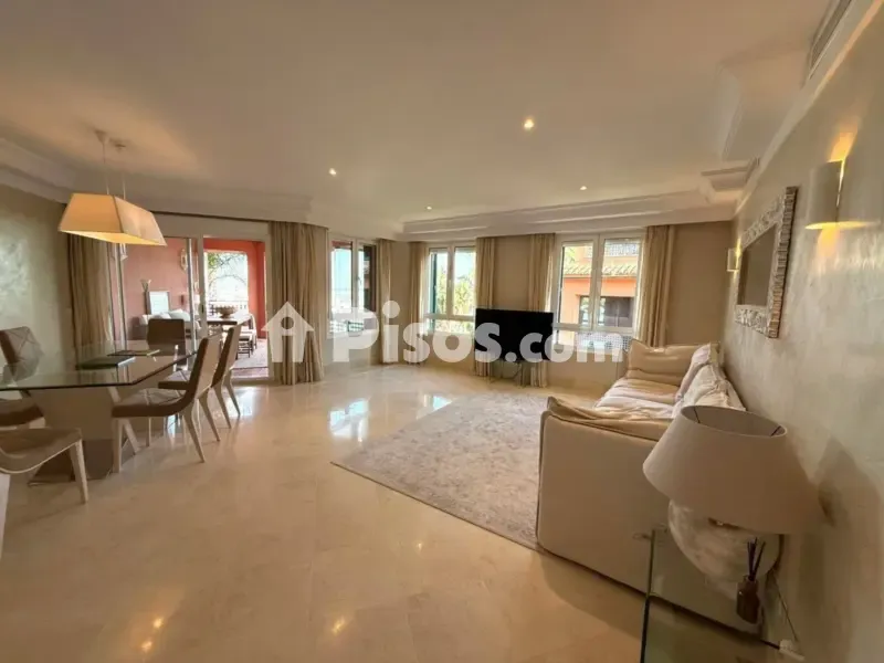 Séjour - Luxury Apartment with Terrace in Sotogrande Marina