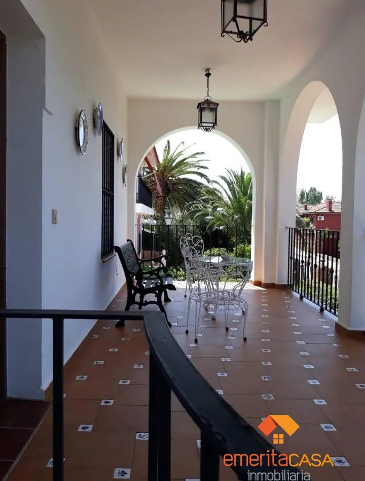 Terrasse - Rustic Chalet with Pool in Almendralejo