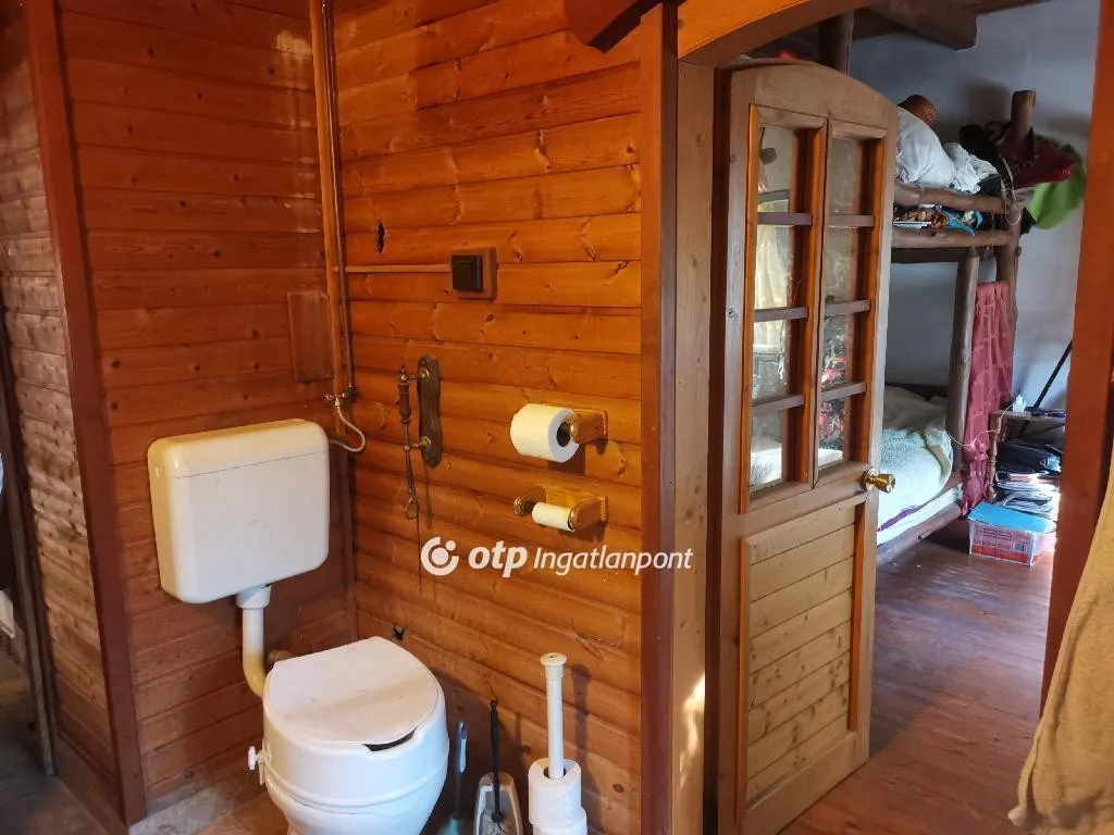 Salles de bain - Unique House with Private Lakefront in Délegyháza