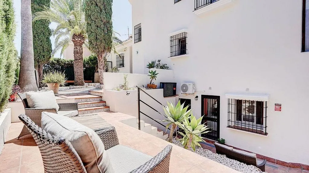 Terrasse - Reformed Villa with Sea View in Calahonda