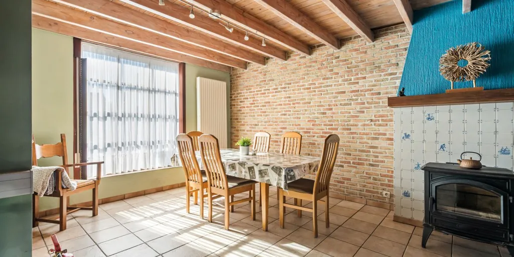 Salle à manger - Appartement avec Garage dans le Centre de Roeselare