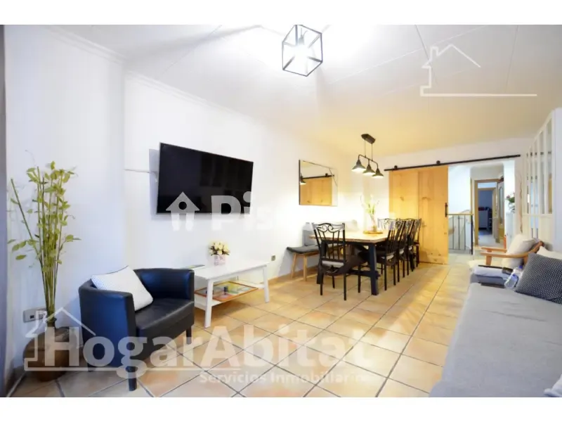 Dining Room - Spacious House with Terrace near Cullera Beach