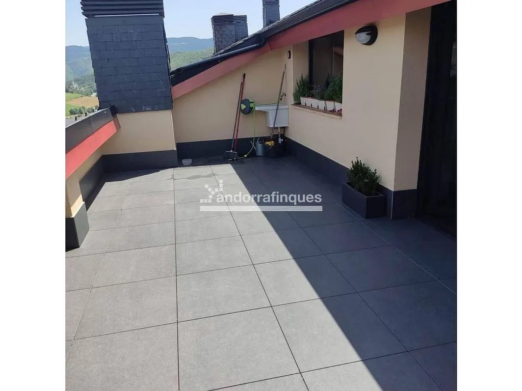 Terrass - Dúplex with Pool and Terrace in Montferrer i Castellbó