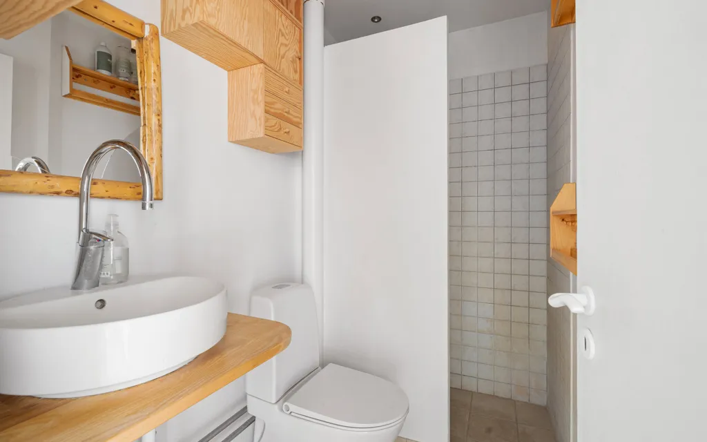 Salles de bain - Appartement 3 pièces à Birkerød