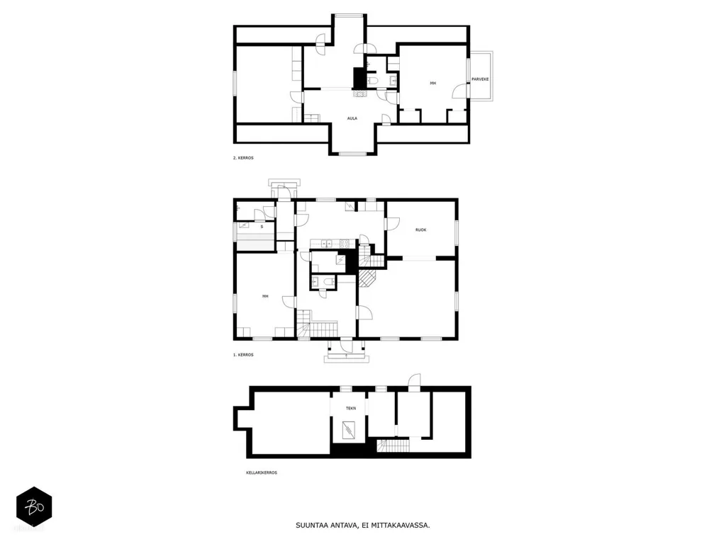Plaan - Villa with Golf Course View in Raasepori