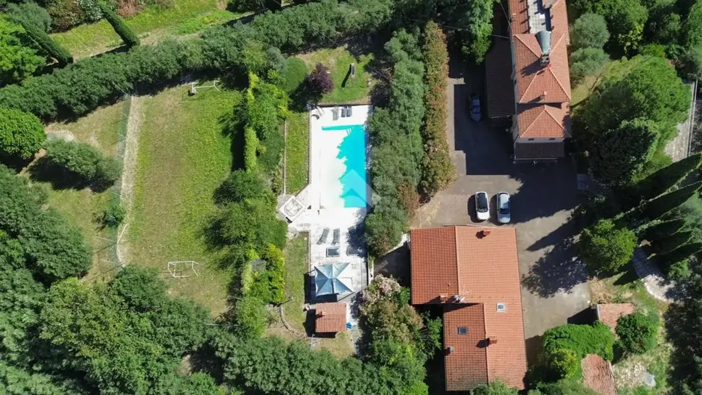 Vista aerea - Historic Villa with Pool in Sona