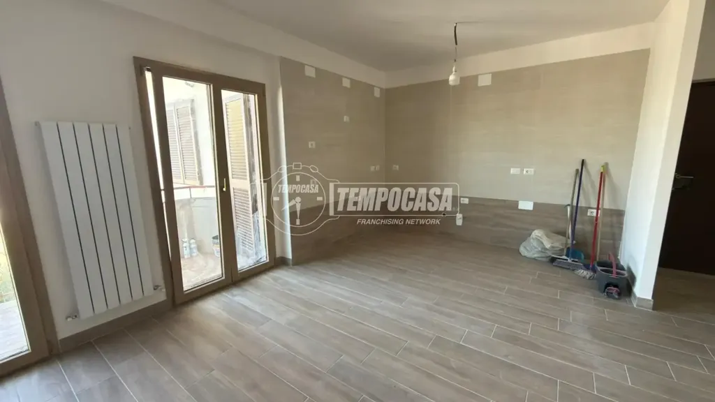 Séjour - Rustic-Style Apartment with Terrace in Quarto