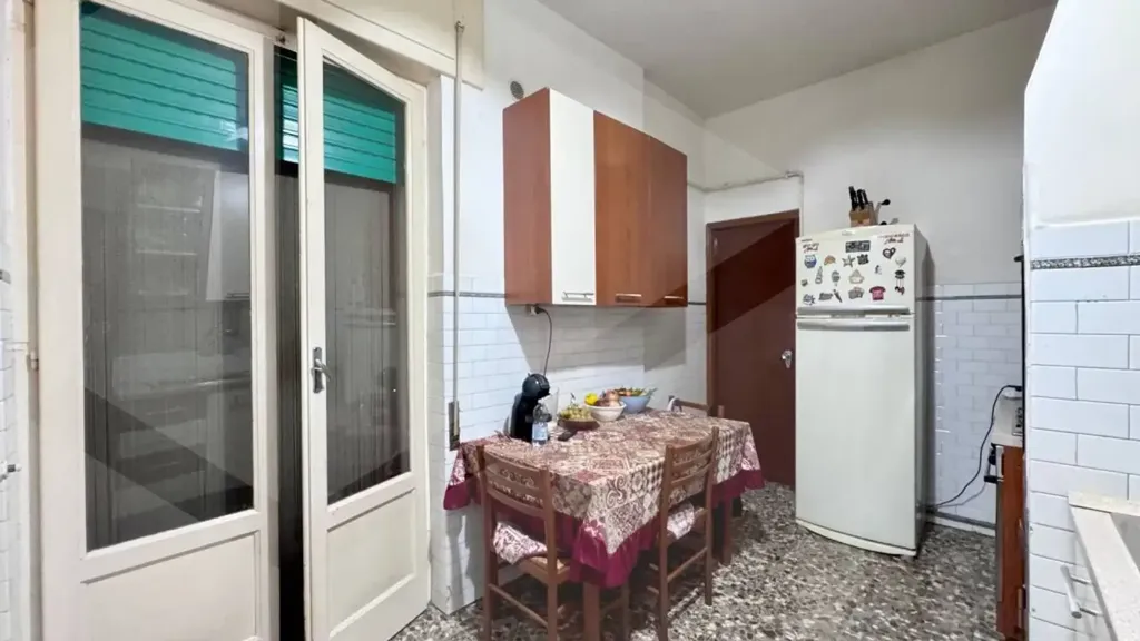 Cucina - 3-Room Flat with Panoramic Balcony in Ostuni