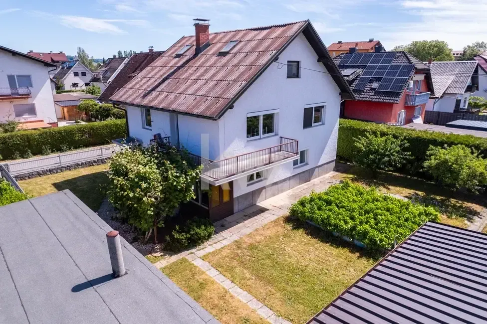 Vista aerea - Spacious Family House with Workshop in Maribor