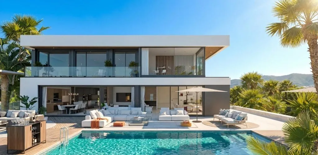 Piscine - Off-Plan Luxury Villa with Sea View in Sant Andreu de Llavaneres