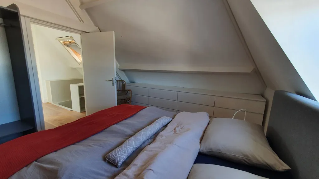 Camere da letto - Furnished Apartment with Terrace in Weimarstraat