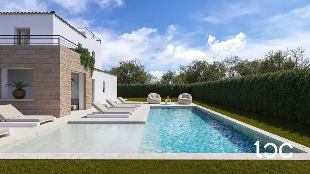 Bassein - Contemporary Villa with Sea View in San Teodoro