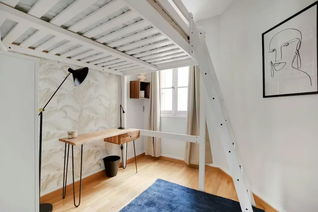 Chambres - Furnished Flat with Internet in Paris