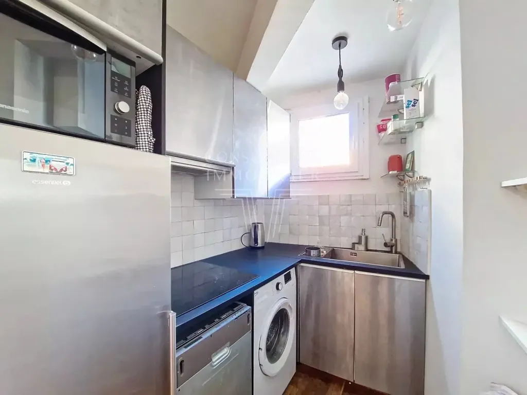 Cuisine - Appartement 2 pièces à Paris 16ème