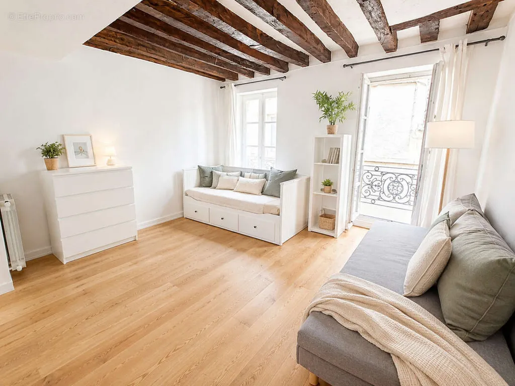Séjour - Studio Centre Ville Saint-Germain-en-Laye