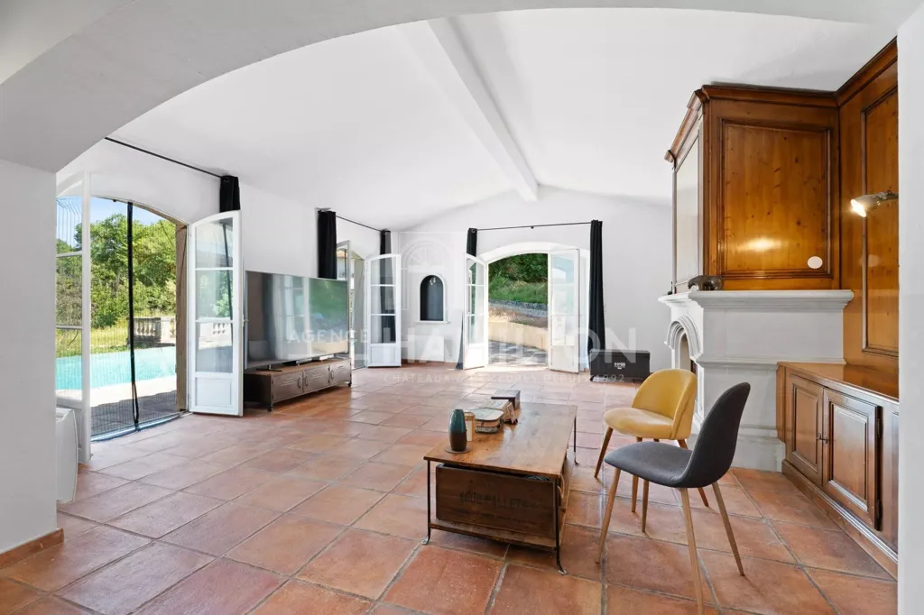 Soggiorno - Traditional Villa with Pool near Valbonne